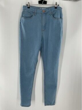 No Bo High-Rise Skinny Size 15 Women’s Juniors Light Wash Jeans 112